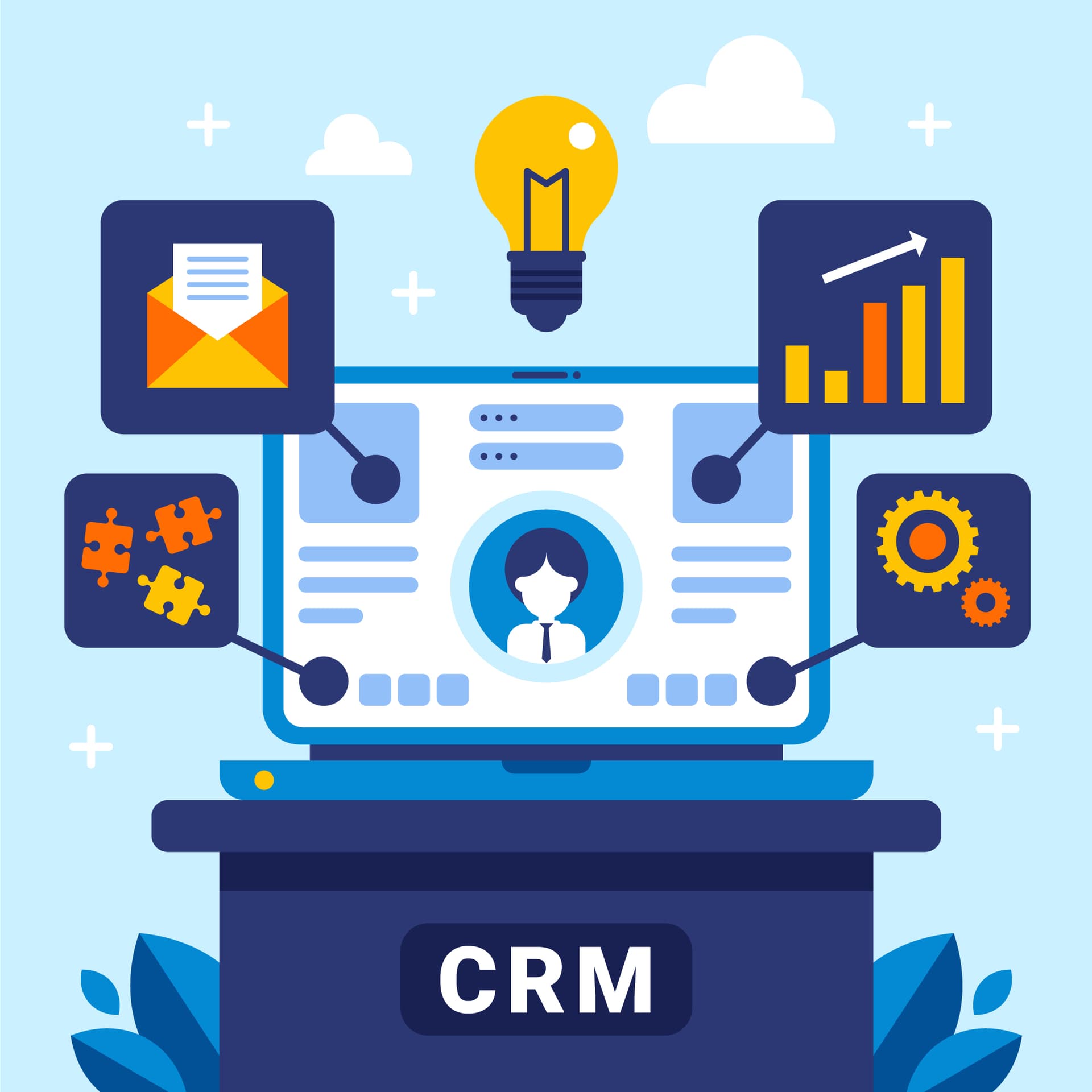 CRM illustration